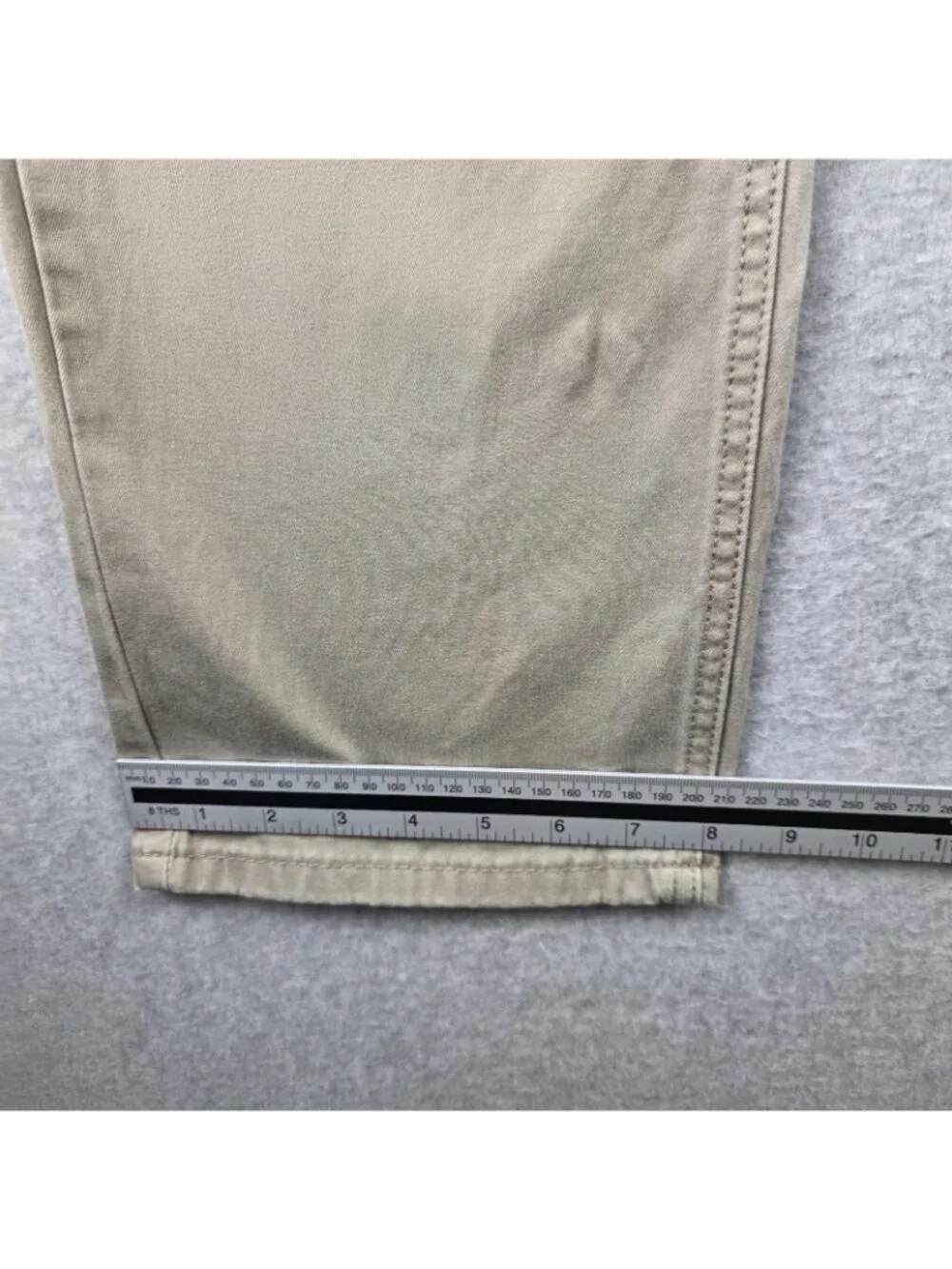 Levi's 541 Athletic Taper Pants Mens 38x30 Khaki Beige Stretch Cotton